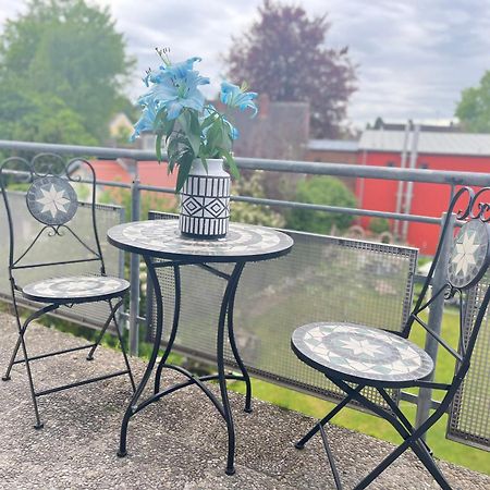 Dreamstay Augsburg Traum Penthouse Goeggingen Bagian luar foto