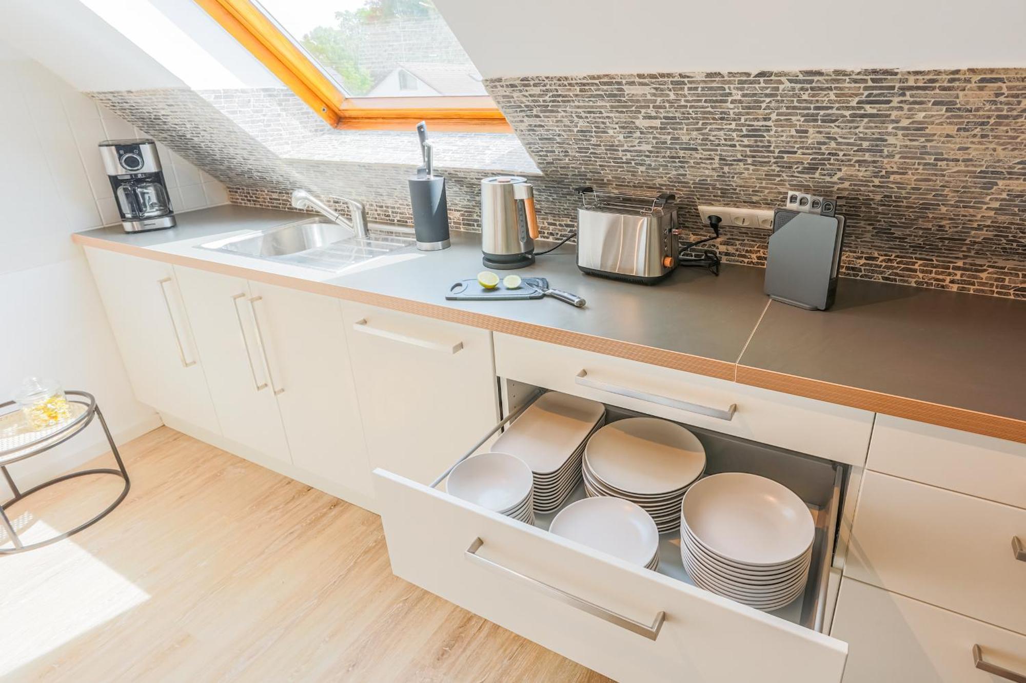 Dreamstay Augsburg Traum Penthouse Goeggingen Bagian luar foto