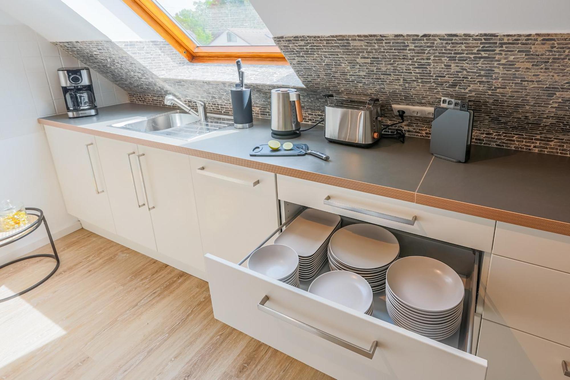 Dreamstay Augsburg Traum Penthouse Goeggingen Bagian luar foto